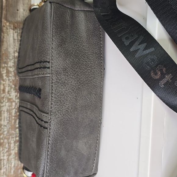 NWT Montana West Gray Crossbody Bag with Adjustable Strap - Picture 5 of 5